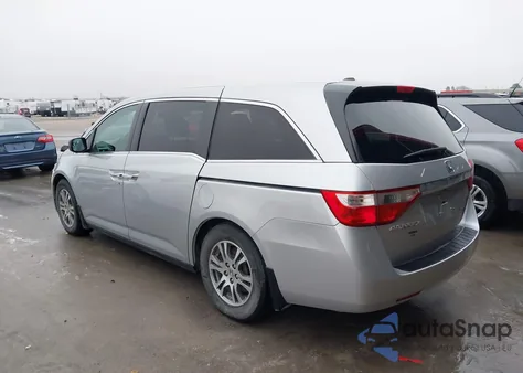 2013 Honda Odyssey Ex-L из США, поврежденный, VIN 5FNRL5H69DB001708